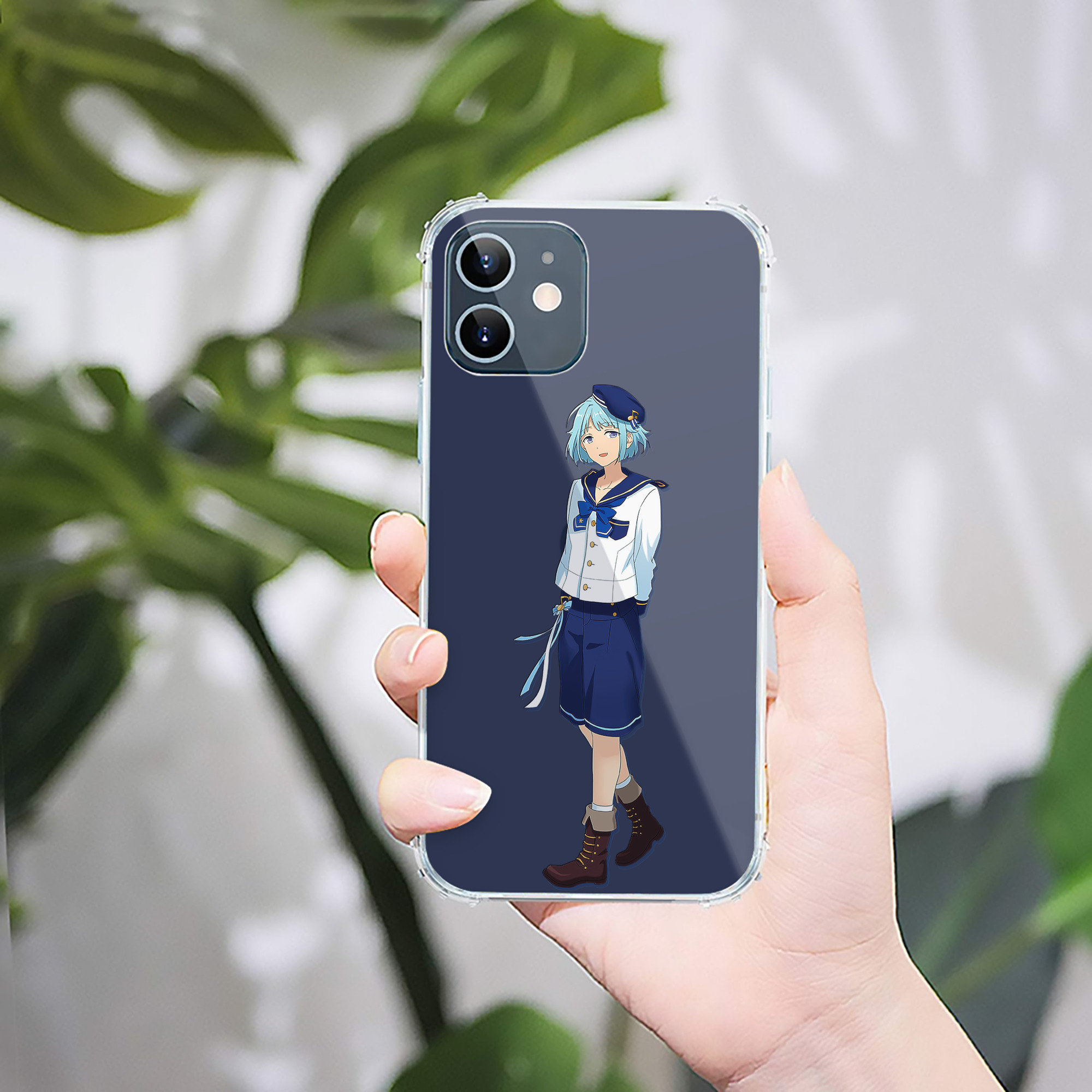 （画像用） あんさんぶるスターズ! Ensemble Stars 【iPhone 12シリーズ対応】透明スマホケース（クリアソフトケース）